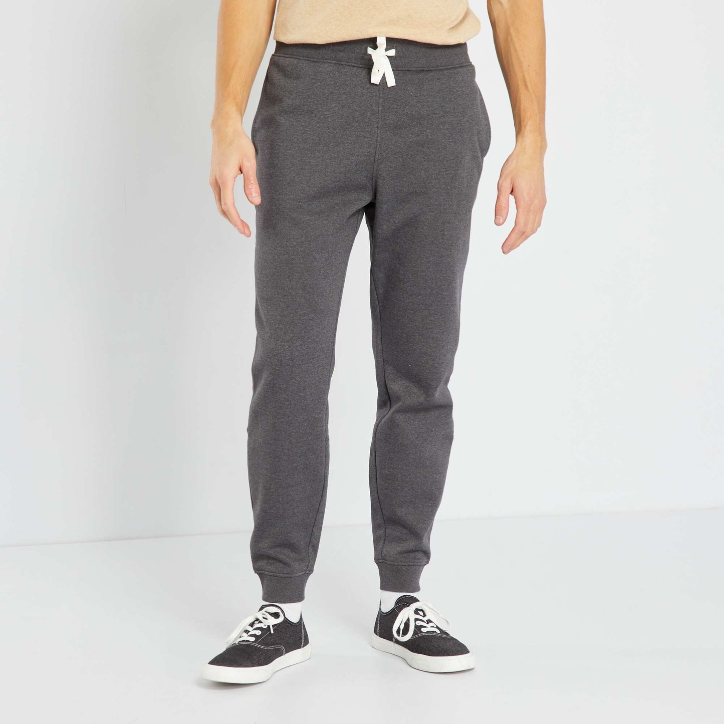 Sweatshirt fabric joggers GREY