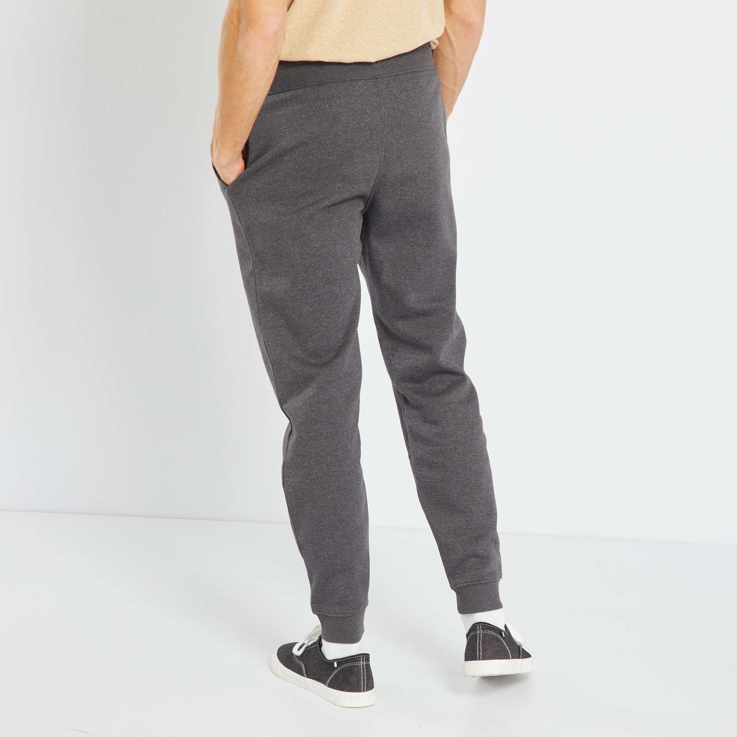 Sweatshirt fabric joggers GREY