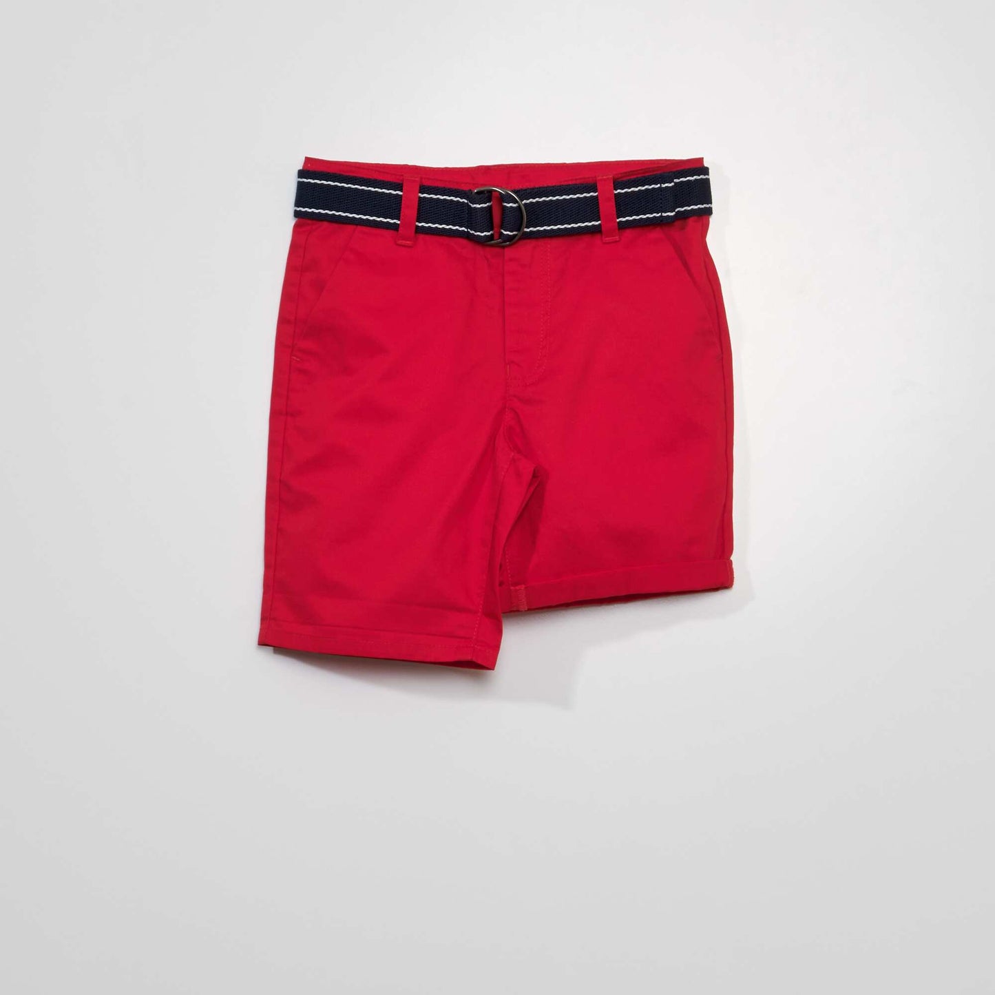 Chino Bermuda shorts red