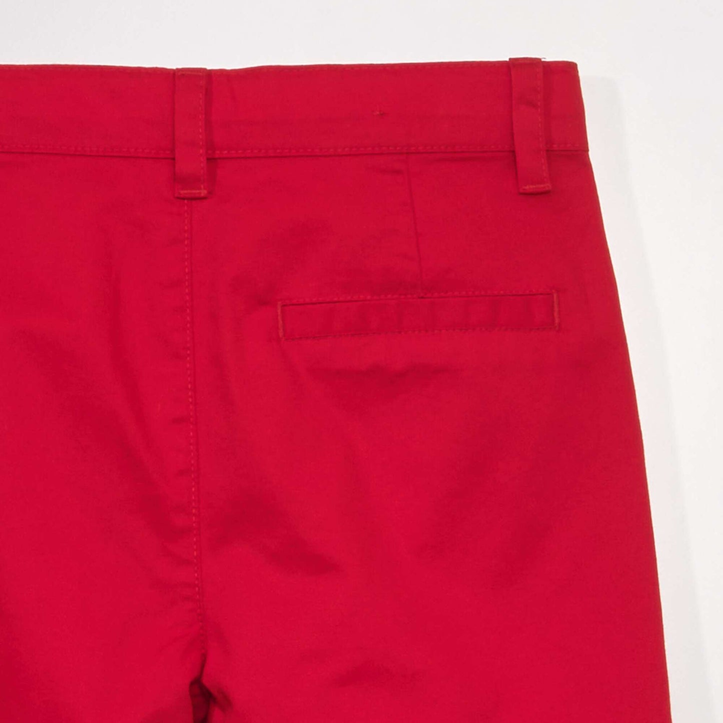 Plain chinos red