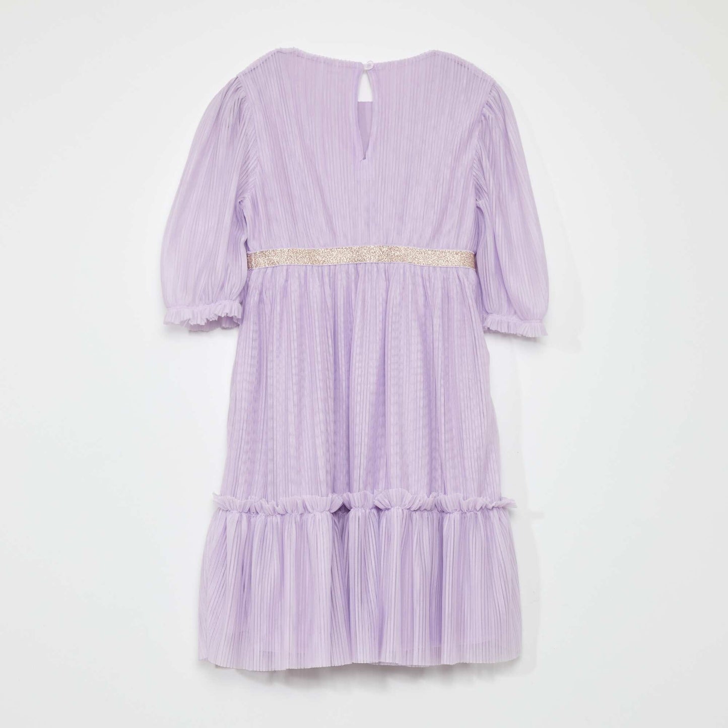 Pleated dress PURPLE